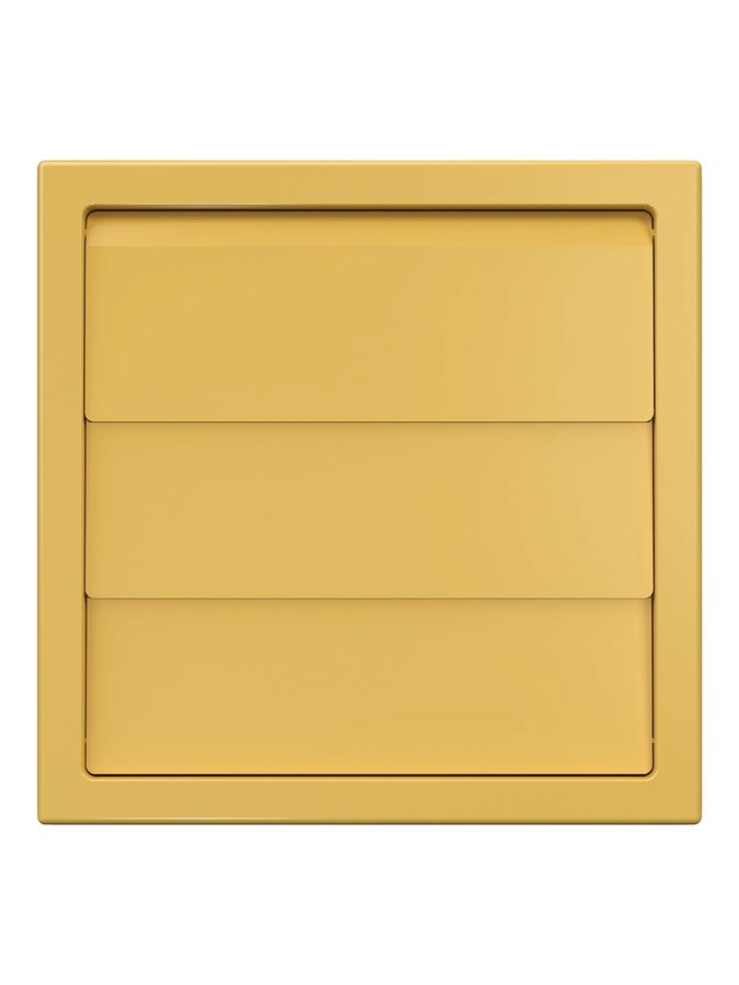Выход стенной КФ фланец D125 жалюзи 150x150 ASA бежевый ERA