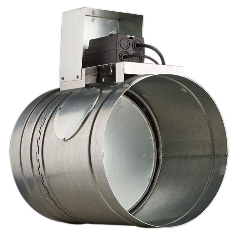 Клапан противопожарный SHUFT SHFDC-120-O-d200-EM230-0-0-0-0, Ø200 мм, EI 120