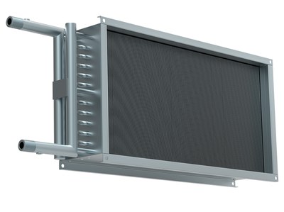 Нагреватель водяной для прямоугольных каналов SHUFT WHR 900x500-4