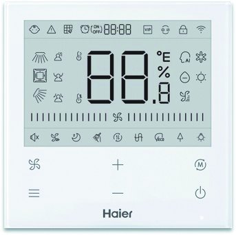 Кассетный внутренний блок Haier AB35S2SA1FA для мульти-сплит систем, панель P1B-1028IB