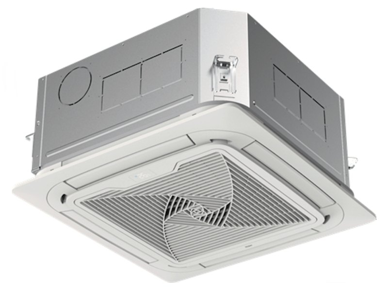 Четырёхпоточный кассетный внутренний блок MRV Haier AB162MCERL с панелью PB-620QB(H)
