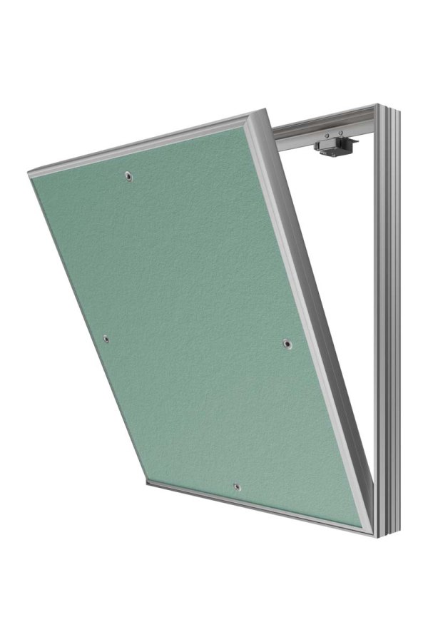 Люк ревизионный D Ceramo Base 500х600 скрытый монтаж съемный алюминий EVECS