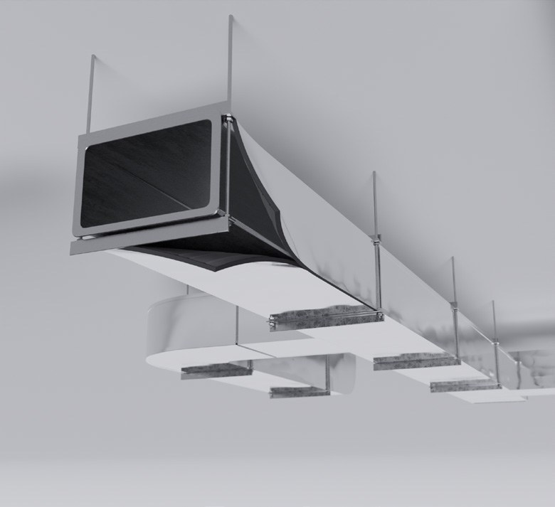 Рулон теплоизоляционный РУ-ФЛЕКС ВЕНТ-СК 32×1000 мм, 6 м