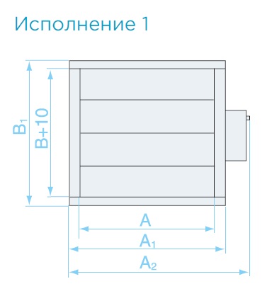 Типы исполнения — Клапан воздушный SVA/SVA-E